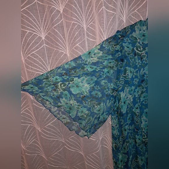 Johnny Was brand Women's size xl, Raquel Silk Mini Dress - Picture 4 of 11